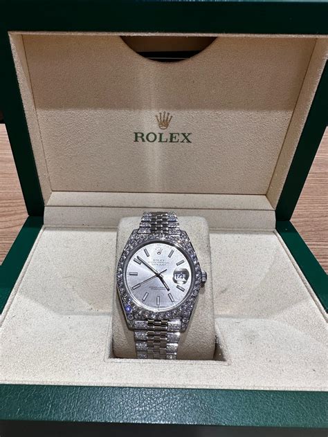 rolex datejust women black partial diamonds|rolex datejust 41mm diamond bezel.